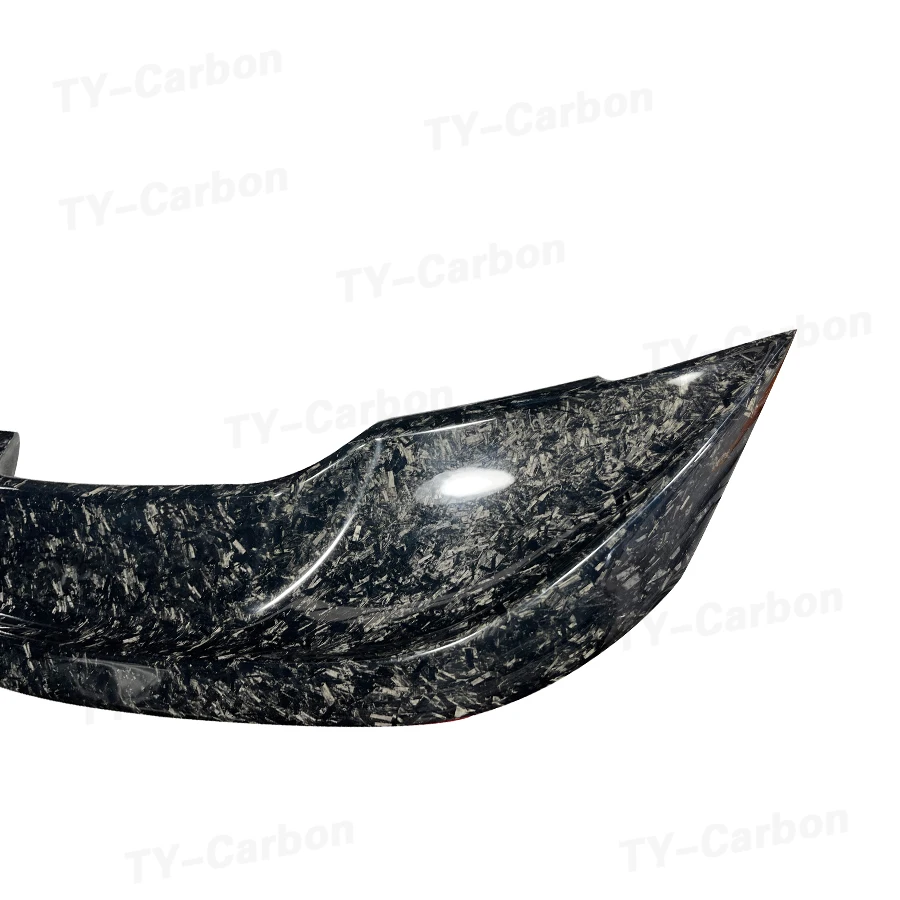Спойлер из натурального углеродного волокна для заднего багажника крыльев губ