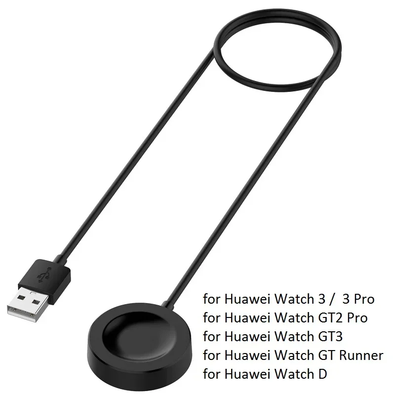 Зарядный кабель для Huawei Watch 3 4/ GT Pro 46 мм 42 GT2 Pro/GT3 /GT Runner умные часы USB Магнитная