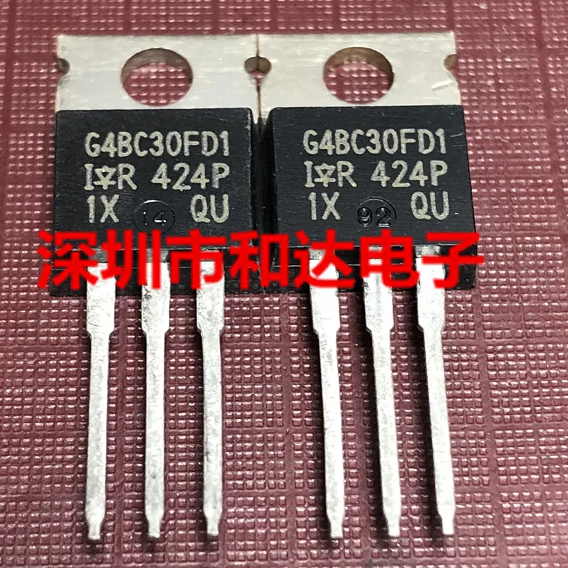 

5 шт.-10 шт., IRG4BC30FD1 G4BC30FD1 TO-220 600V 17A, оригинальный запас, Новинка