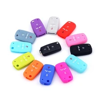 silicone key case cover for seat alhambra for vw multivan sharan caravelle transporter caddy keyless shell protector key holder