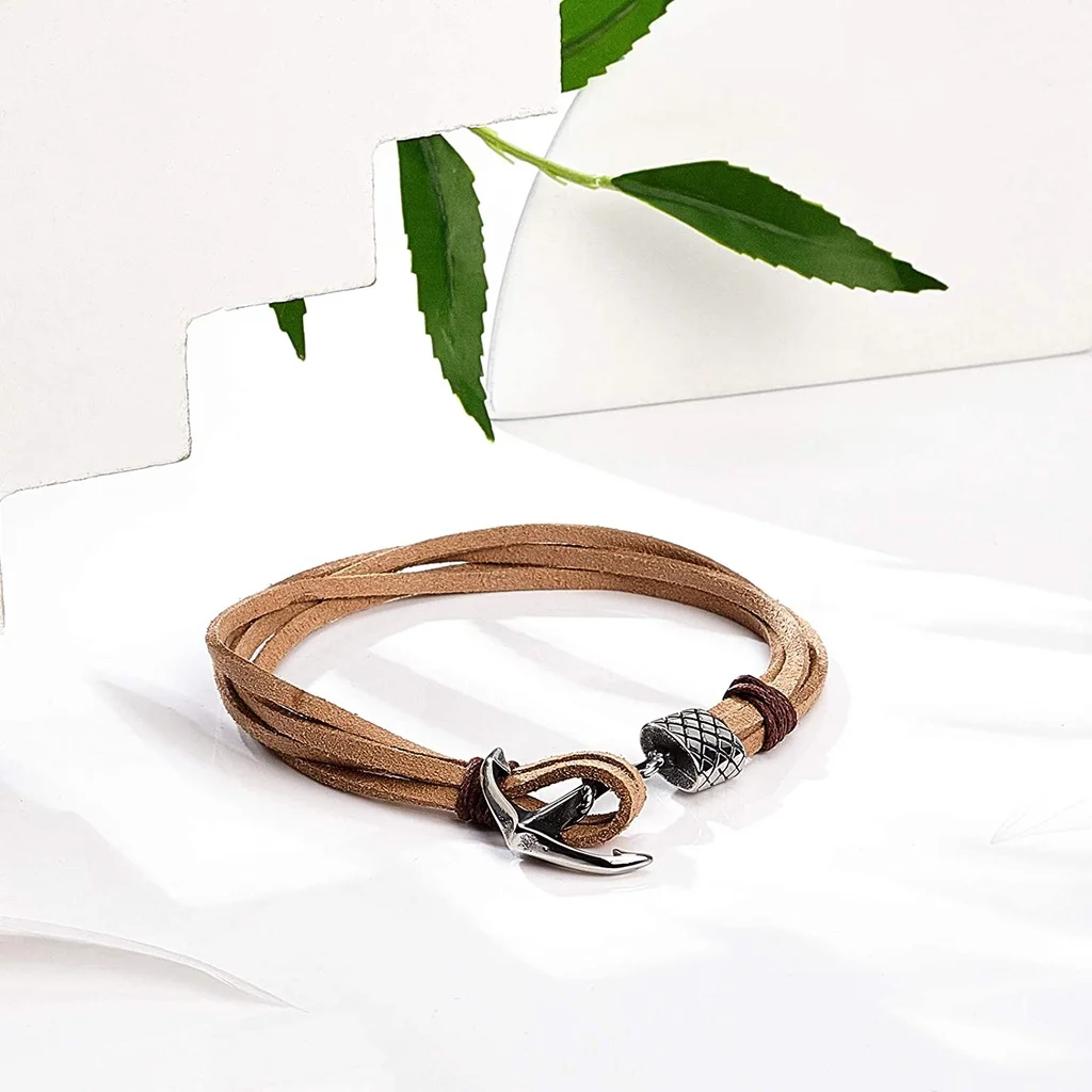 1 _ крючок Clasps304 шнур из нержавеющей стали EndsAnchor поставки для изготовления кожаных