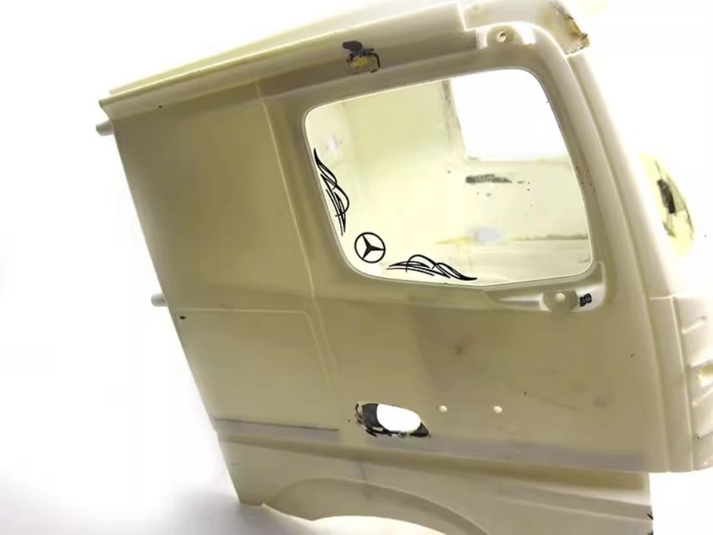 1/14 тягач прицеп металлические оконные наклейки значок Подходит для Tamiya R470 R620 770s