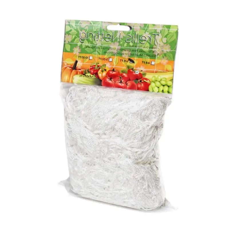 

Garden Trellis Netting Heavy-duty Polyester Plant Trellis Netting Vine Climbing Hydroponics Square Mesh Net