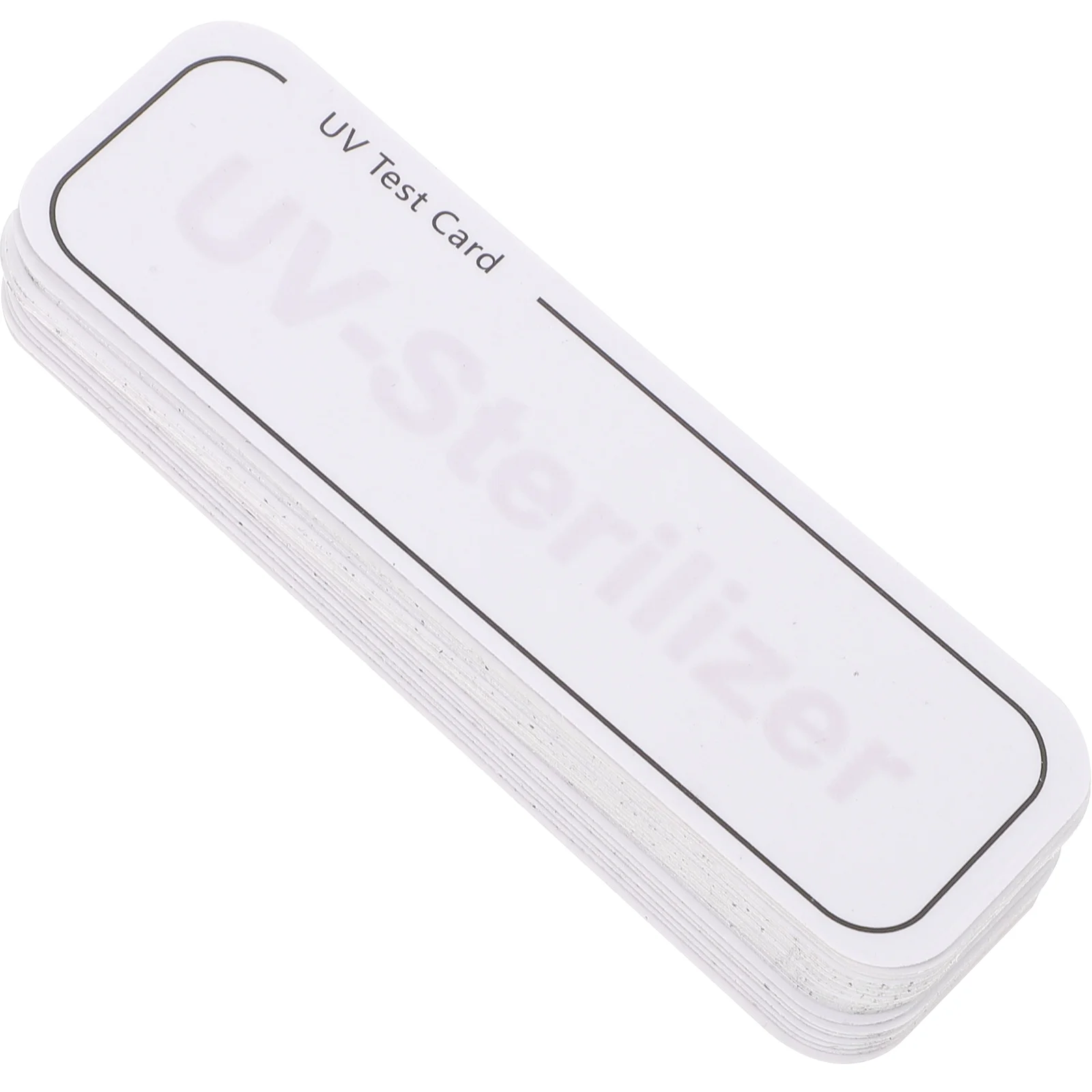 

20 Pcs Detection Cards Testing Paper Strip Papers UV Intensity