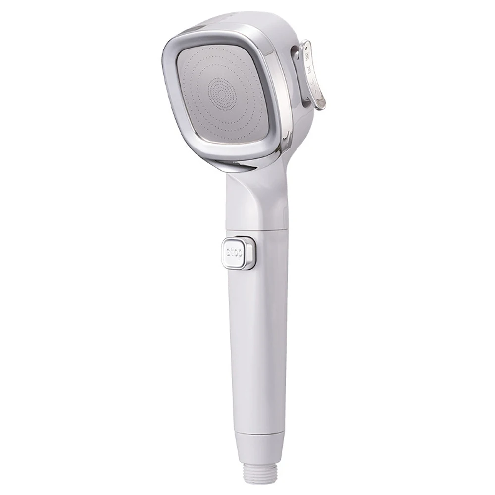 

4 Function Spa Shower Head Water Filter Hard Water Softener Chlorine Removal With High pressure Healthy Multiple Filter Purifier