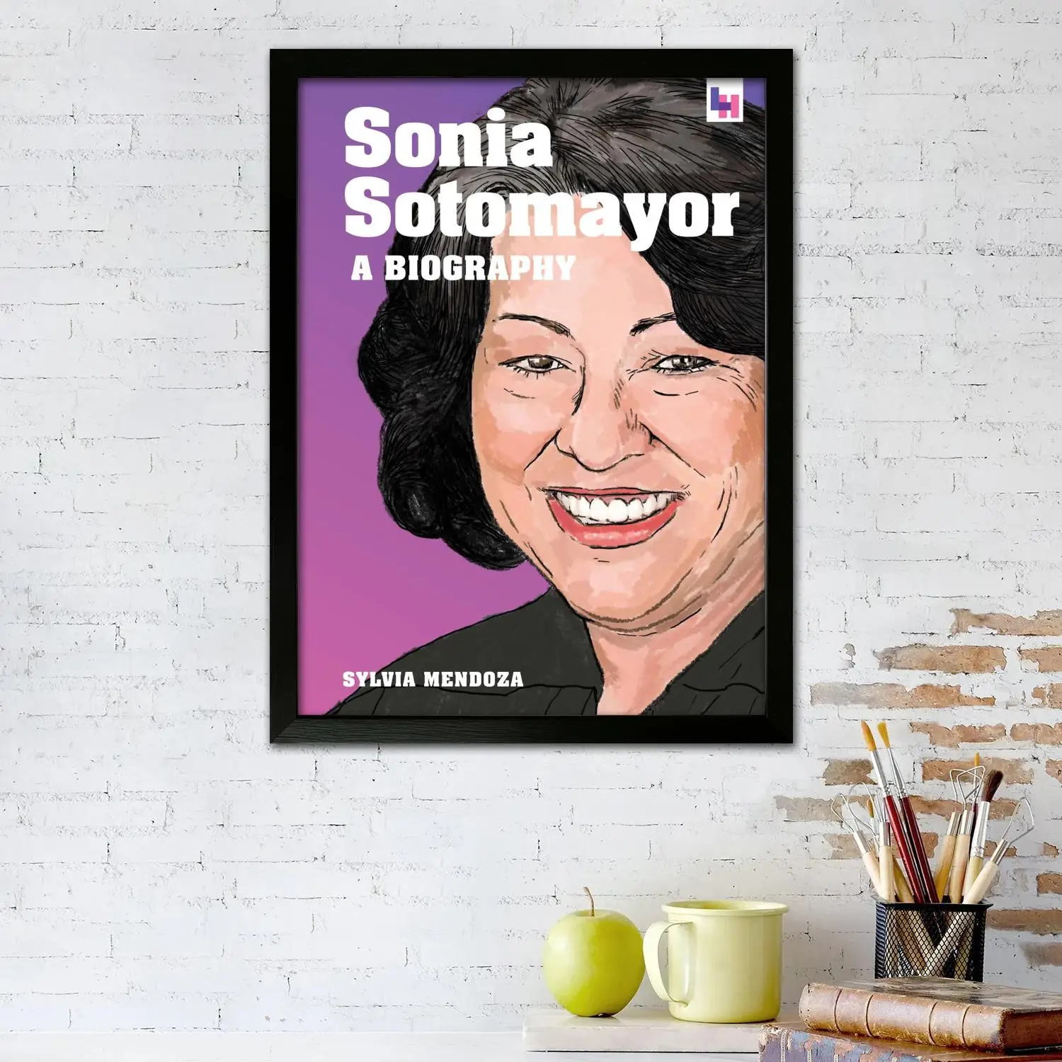 Соня sotomayor справедливость холст художественный постер и настенная