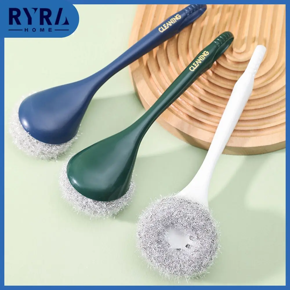 

Long Handle Brush Convenient Multifunctional Kitchen Utensil Cleaning Brush Pot Brush Can Be Hung Pot Wash Dishwasher Brush