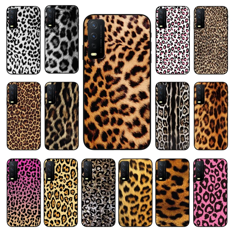 

Fashion Tiger Leopard Print Phone Case for VIVO Y15s Y20 Y11 Y12 Y17 Y19 Y20S Y31 Y9s Y91 Y21 Y51 Y20i Y93 Y12S Y70