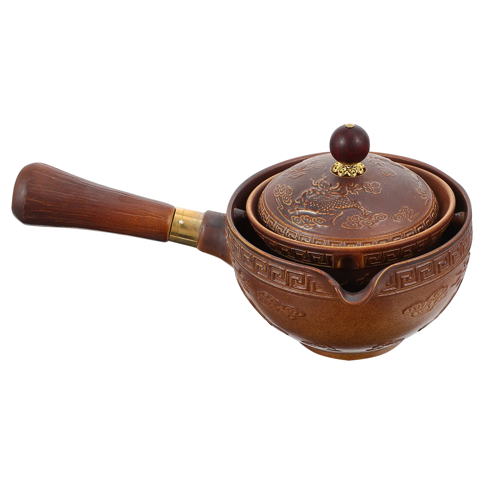 

Loose Leaf Teapots Tea Kettle Infuser Ceramic Teaware Loose Leaf Kettle Fruit Tea Container Anti Hot Teapot