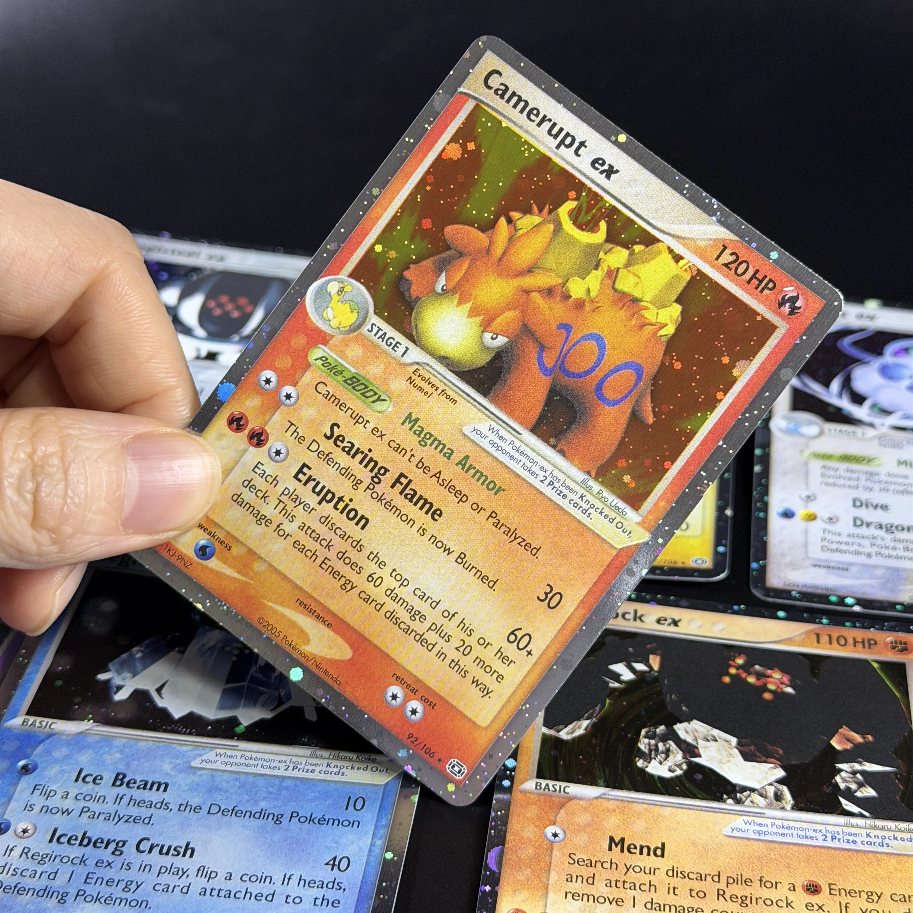 Фото Коллекционные карты PTCG Pocket EX Emerald Cosmos Holo: Чейз, Хоэн, Реги, Трио, Райкуаза, ОГ, Райчу, Секретный Фарфетч'д, Алтария, Прокси-карты №2