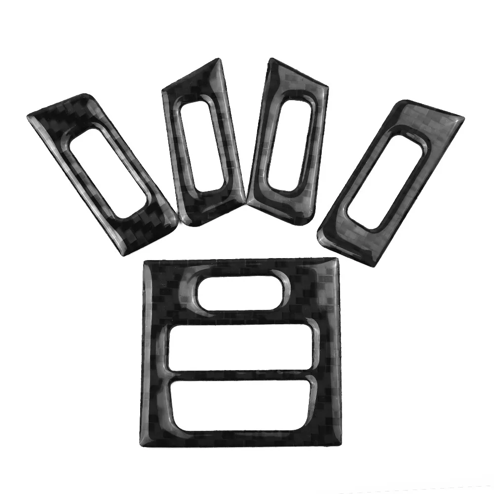 

5pcs Air Outlet Trim Interior Replacement Accessory Decorative Central
