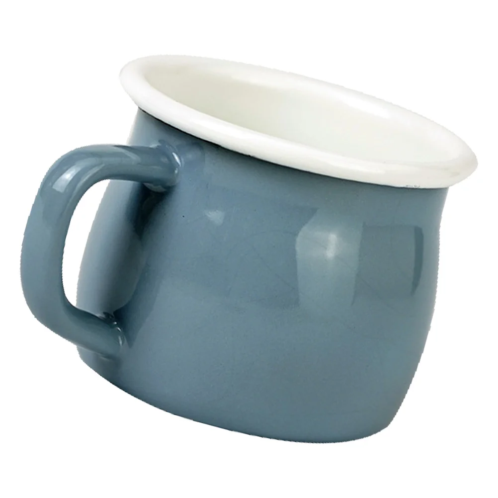 

Enamel Water Mug Enamel Cup Water Cup Enamel Coffee Mug Retro Enamel Cup for Restaurant Shop Home Dorm