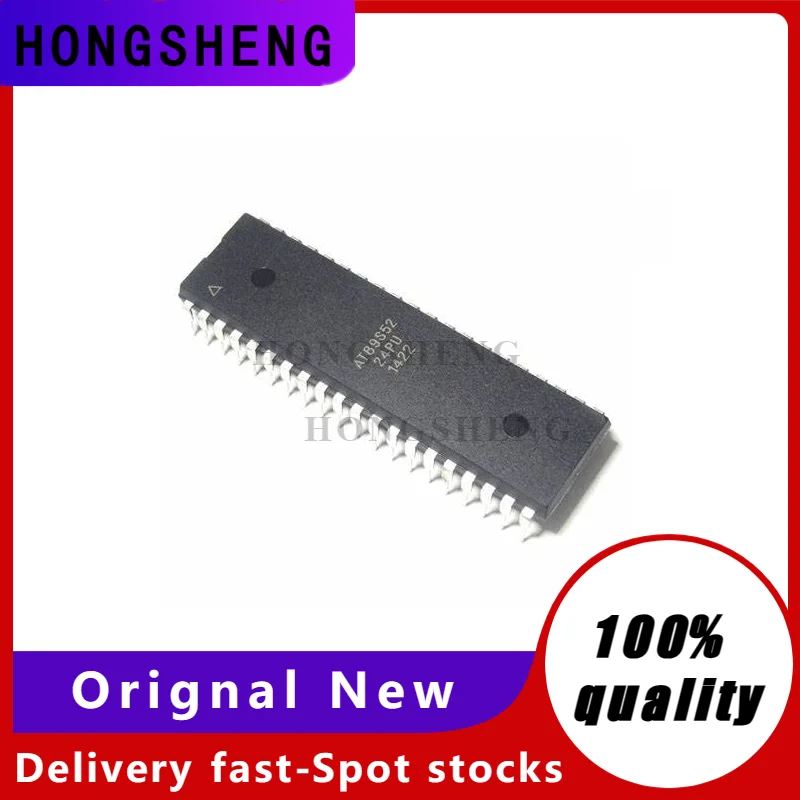 5 unids/lote AT89S52-24PU DIP40 AT89S52-24PC 89S52 AT89S52-24PI