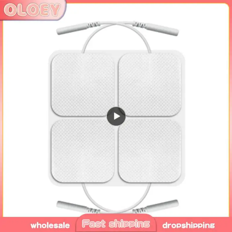 

1~10PCS 5*5cm Massage Plug Replacement Digital Therapy Electrode Pads Slimming Massage Stickers Physiotherapy Muscle Stimulator