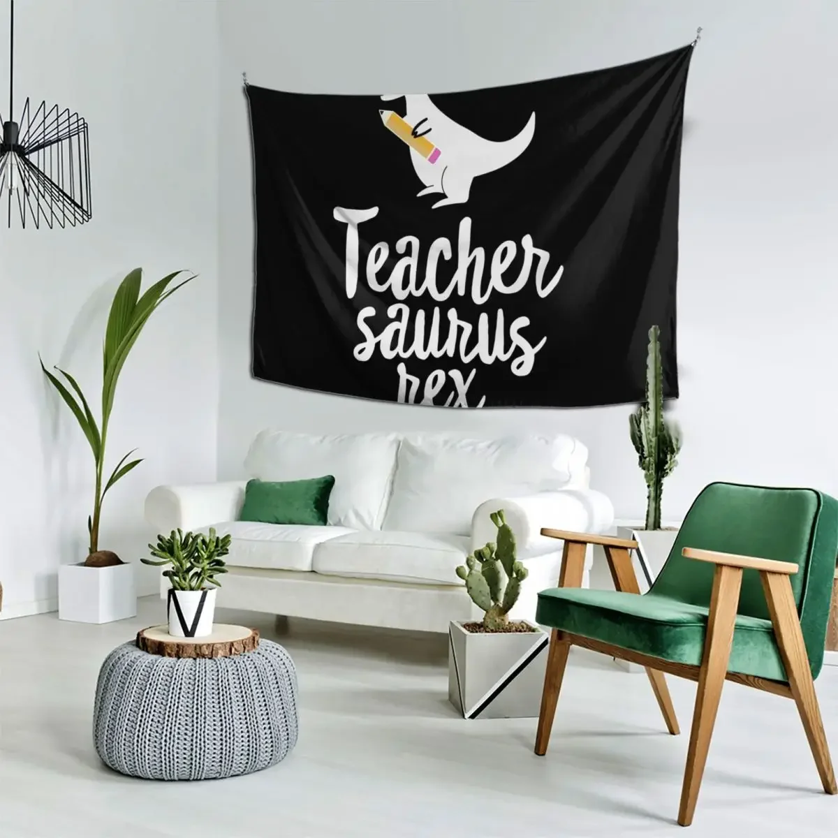 Учитель Saurus Rex-учитель Trex рубашка подарок на день матери гобелен украшение для