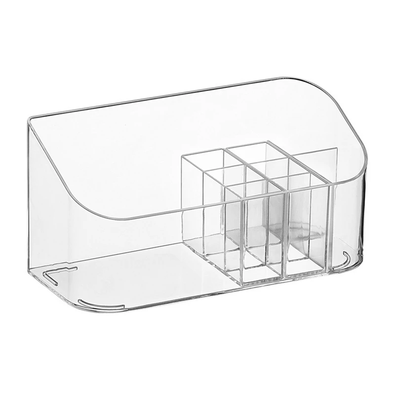 

Держатель для кистей для макияжа, органайзер для макияжа, небольшой поднос для туалетного столика, косметический дисплей, искусственная по...