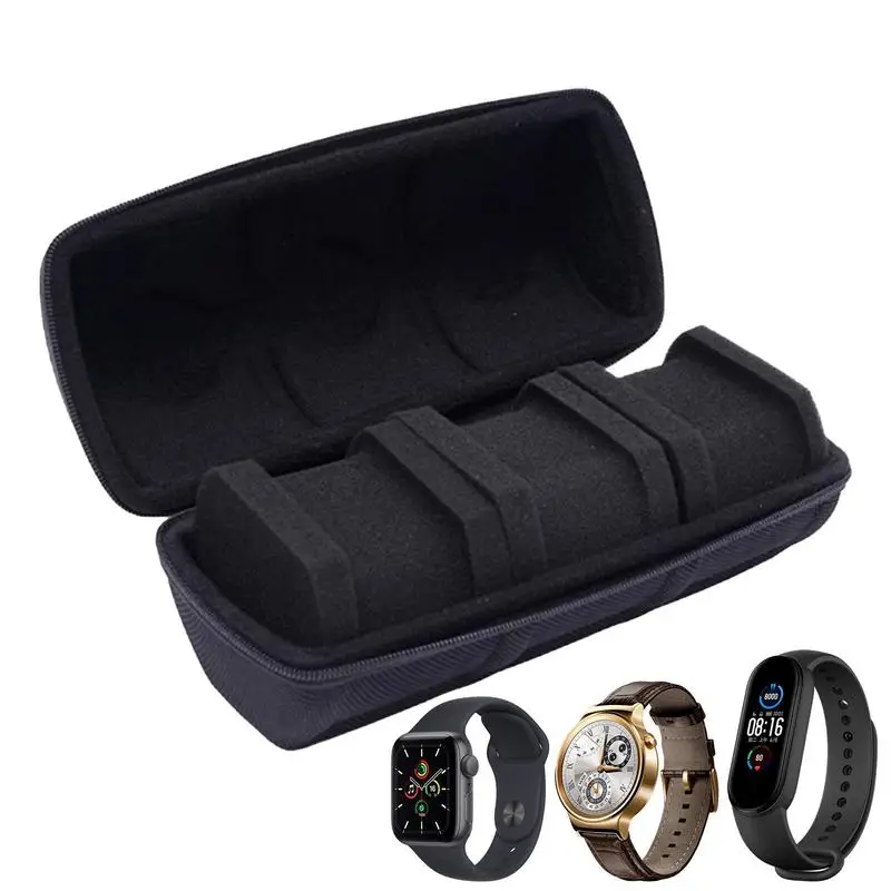 

Watch Box Case Portable EVA Pouch With Zipper For Watch Organization Travel Watch Box Men Gift For Husband Son Boyfriend Father