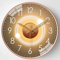 multiple sizes new round wall clock modern design silent clocks simple for kids living room bedroom kitchen home colors decor
