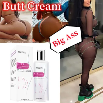 Natural Bigger Butt Enhancement Essential Oil Cream Effective Lifting Firming Fast Growth Sexy Butt Hip Lift Up Massage Big Ass