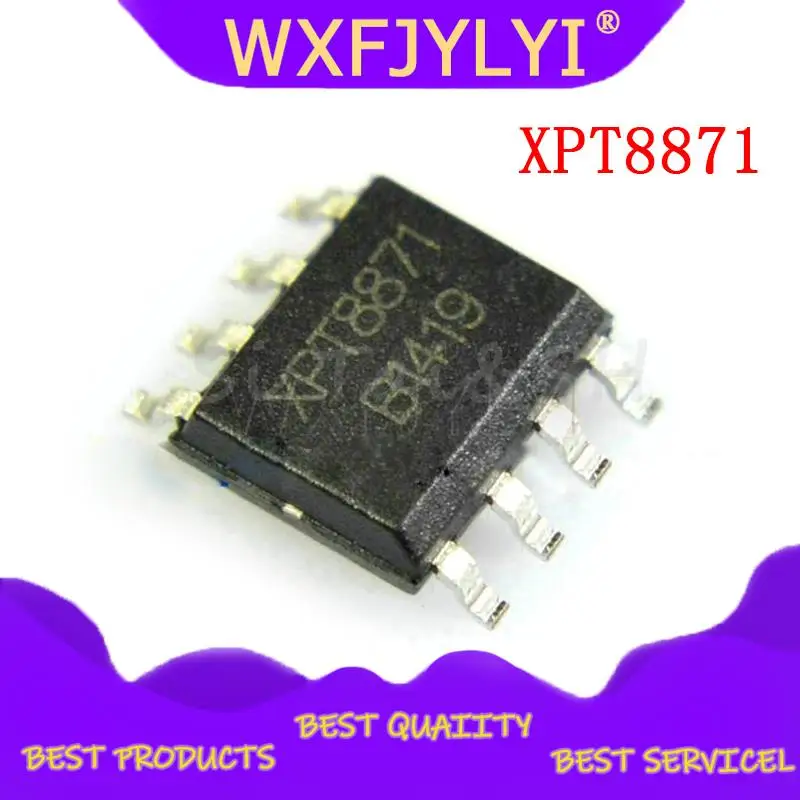 10 шт./лот Новинка XPT8871 8871 SOP-8 класс AB 5 Вт усилитель мощности искажение аудио усилитель мощности блок