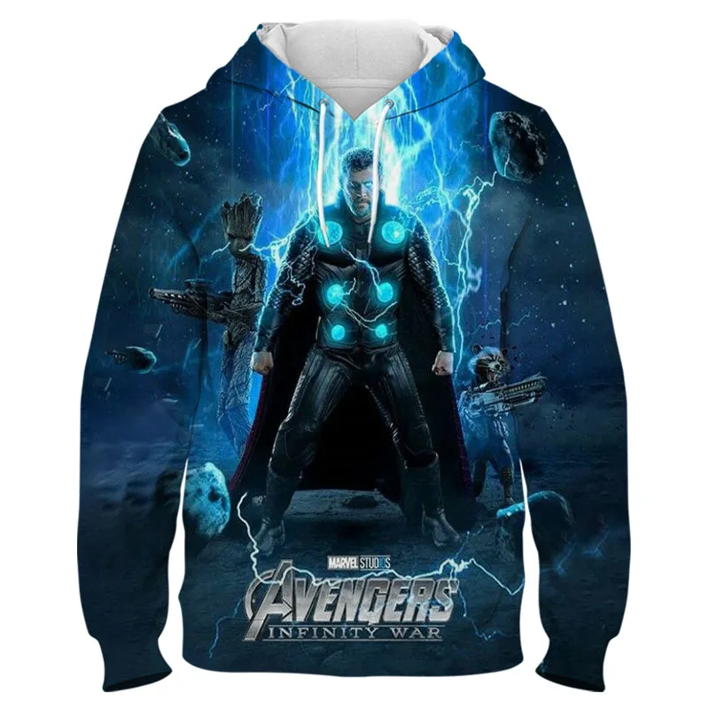 

Мужская толстовка с длинным рукавом, с 3D принтом