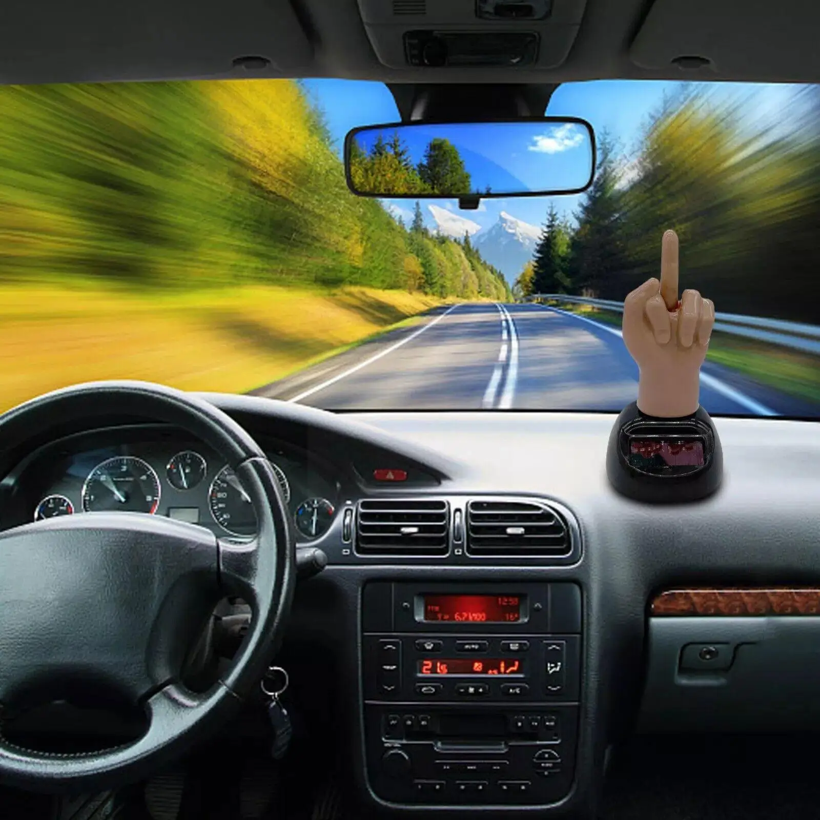 

Мультяшное украшение на палец для автомобиля, электронное питание, украшение для офиса и автомобиля, украшение для автомобиля, встряхивани...