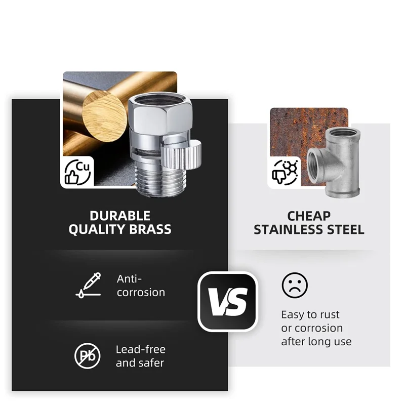 Запорный клапан насадки для душа регулирующий потока G1/2 регулятор давления