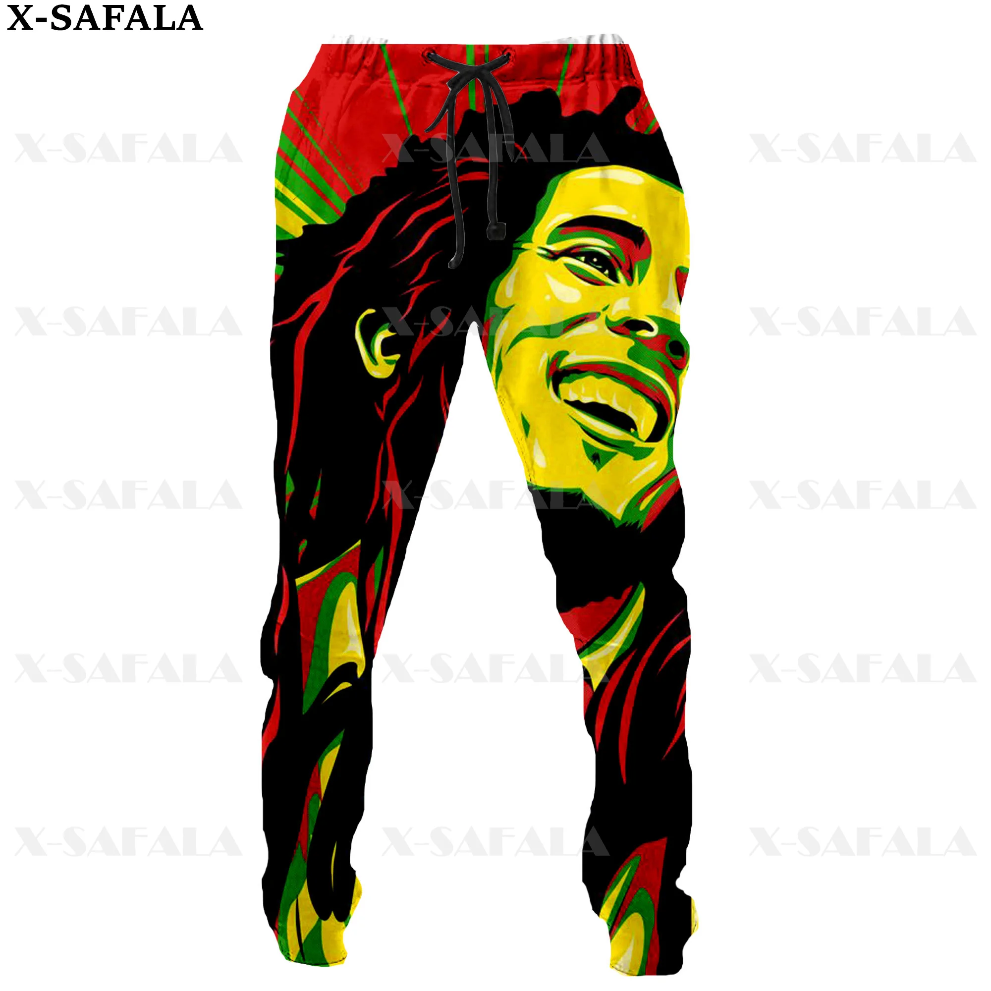 

Reggae Singer Bob Marley HipHop 3D All Print Trousers Men Sweatpants Casual Long Joggers Streetwear Autumn Loose Sports Pants-1