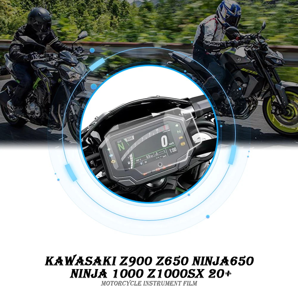 

NINJA 650 1000 Motorcycle Dashboard Screen Protector For Kawasaki Z900 Z650 NINJA650 NINJA1000 Z1000SX 2020