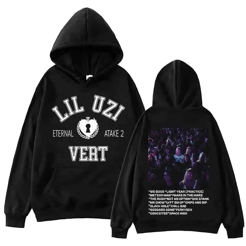 Толстовка Lil Uzi Vert Eternal Atake 2 пуловер в стиле Харадзюку хип-хоп топы популярная