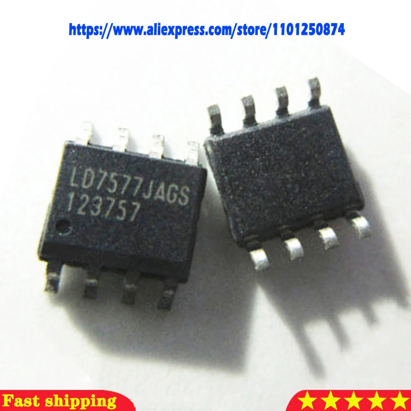 

10PCS LD7577JAGS SOP-8 LD7577 SOP SMD LD7577GS SOP8 LD7577BGS