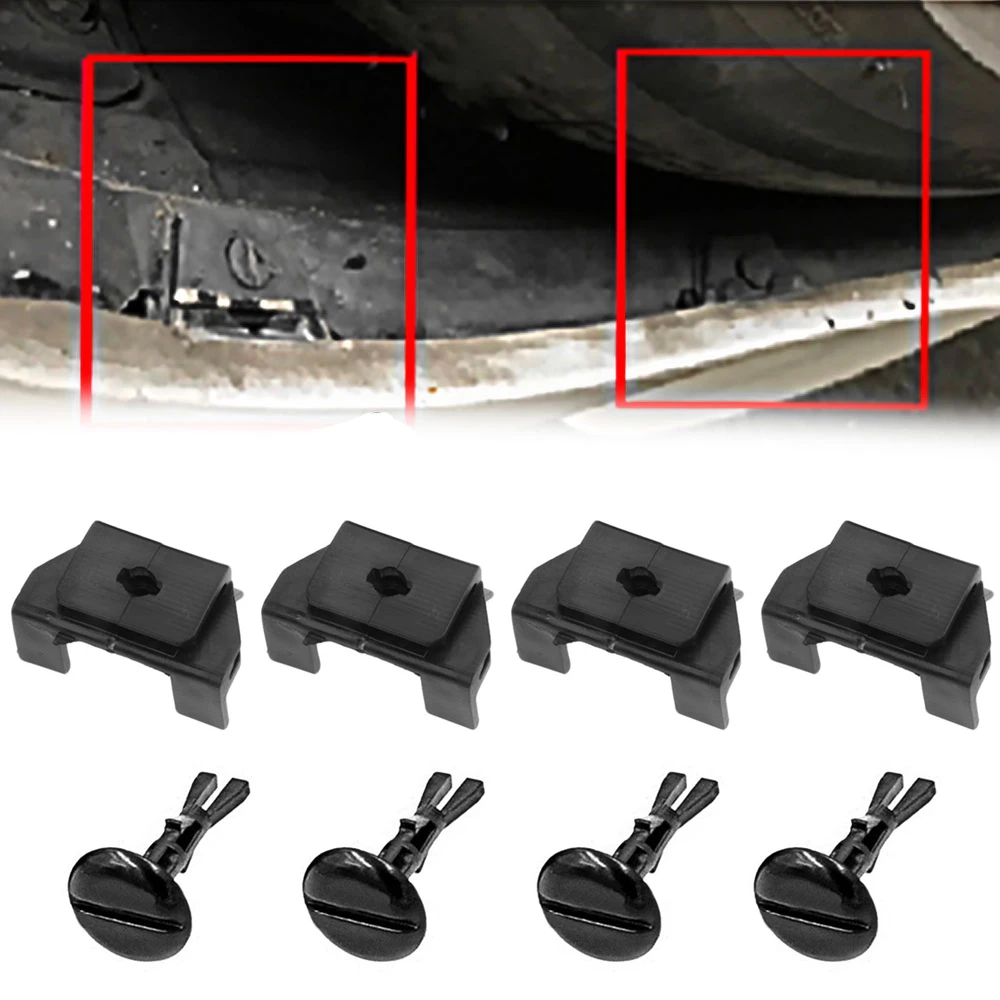 

4 Set Car Front Fender Bumper Cover Clip Kit 53879-58010 47749-58010 For Toyota Lexus 4Runner Corolla Camry Mudguard Fastener