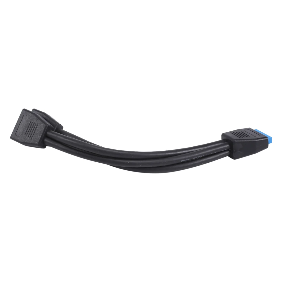 

Motherboard USB 3.0 19Pin/20Pin Header 1 to 2 Extension Splitter Cable 19Pin Internal Extension Header Adapter Cable