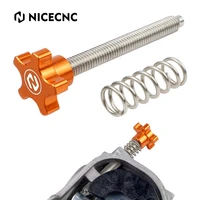 nicecnc motorcycle throttle air speed idle screw bolt adjuster for ktm 250 300 xcw tpi exc tpi 2018 2022 150xcw tpi 20 22 orange