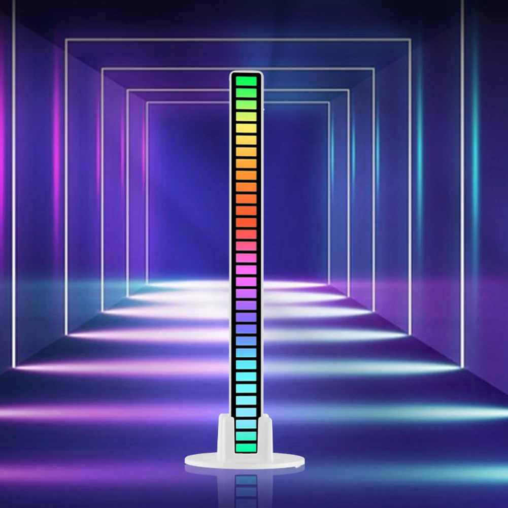 

Креативный ритмичный атмосферный свет, светодиодная ленсветильник, RGB, музыкальные окружающие лампы, цветная лампа для вечерние, Декор для ...