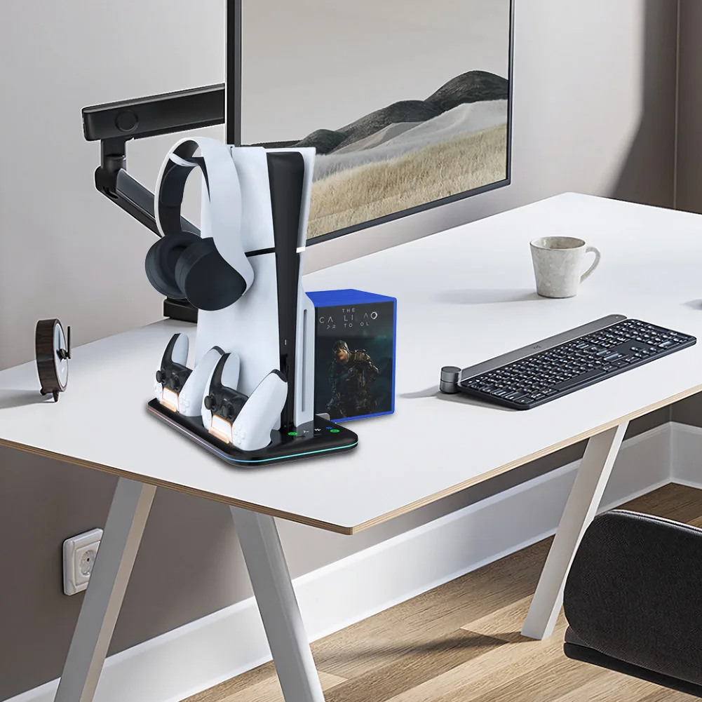 Охлаждающая подставка для консоли PS5 Slim