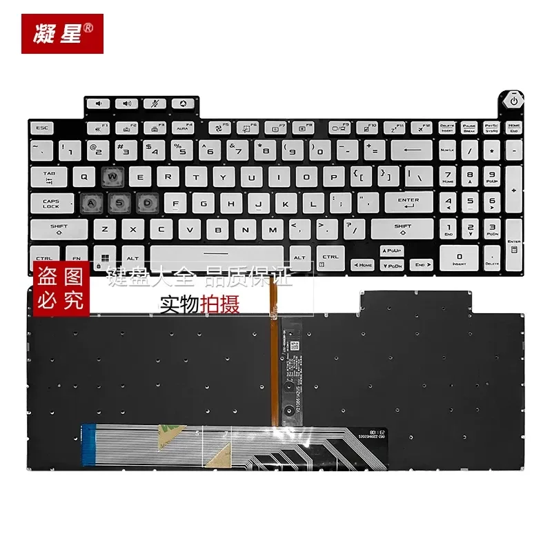 Фото Сменная клавиатура для ноутбуков ASUS FX507 FX517 FA507 FA607 FX607J FA617 ZR ZC RC RM №4