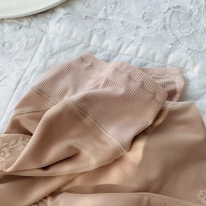 Маленькие боксеры с высокой талией кружевное нижнее белье безопасные шорты