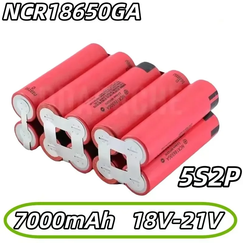 Фото Настраиваемый аккумуляторный блок NCR18650GA (2S 3S 4S 5S, 3500-7000 мАч, 12В 14.4В 18В 21В) для шуруповертов и сварочного оборудования №3