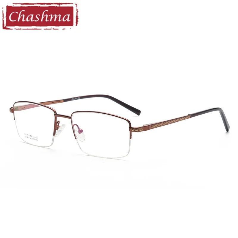 

Мужские очки с титановой оправой Chashma, солнцезащитные очки с оправой из чистого титана, легкие очки высокого качества, большие очки