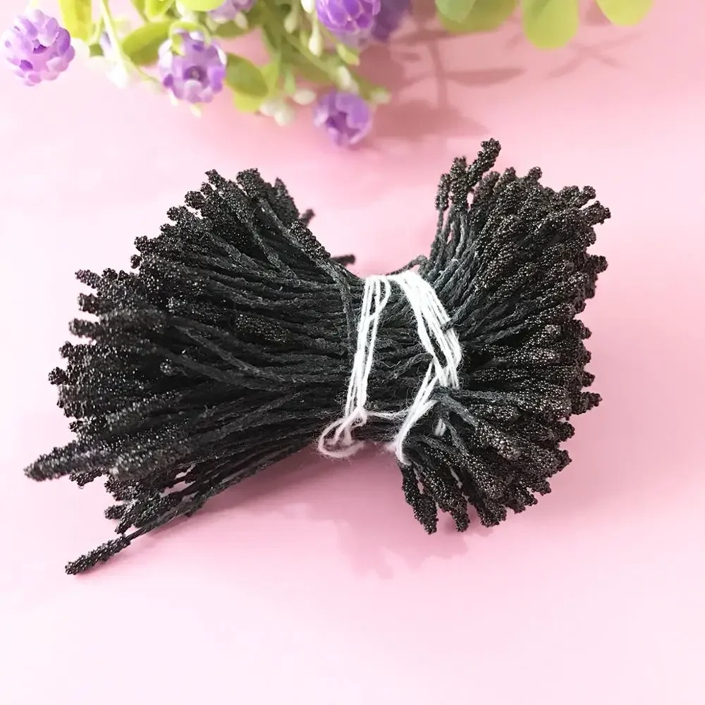 

Искусственные цветы Пистиль пластик 8 мм 200 шт