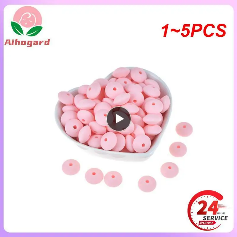 

1 ~ 5 шт., силиконовые бусины Kovict 15 мм