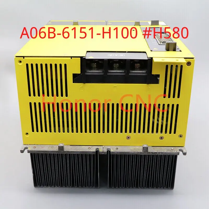 

Used FANUC A06B-6151-H100 #H580 FANUC A06B 6151 H100 #H580 Servo Drive Ampilifer Module