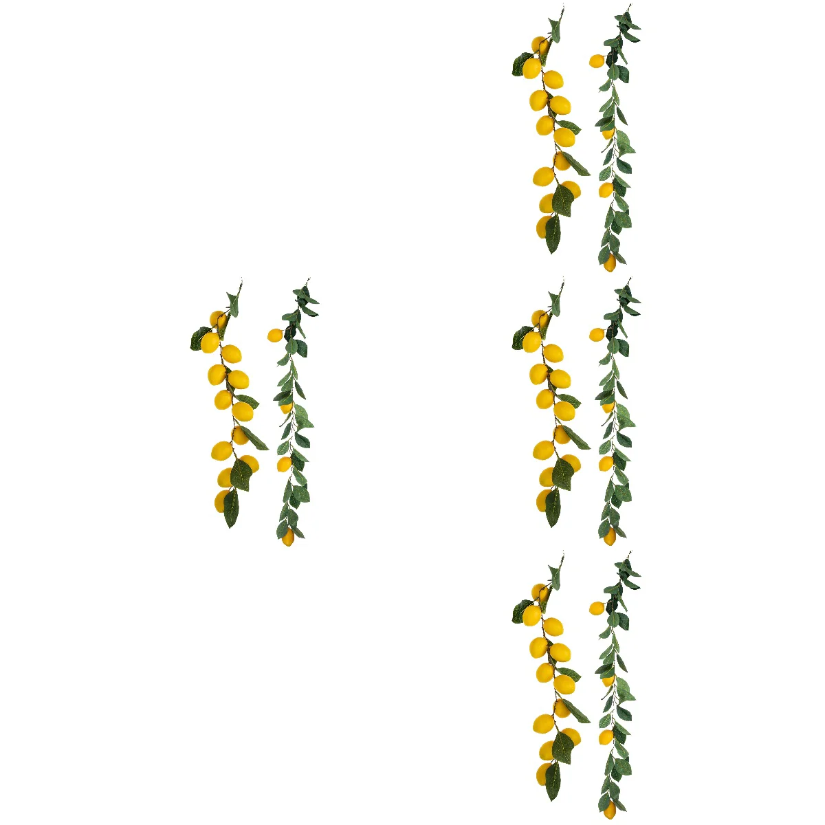 

Garland Lemon Artificial Spring Fruit Summer Vine Greenery Wall Hanging Decor Leaves Decoration Fake Vines Wedding Ivybranches