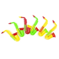 1pcs baby kids 21cm plastic musical saxophone instrument early education toys instrument musical