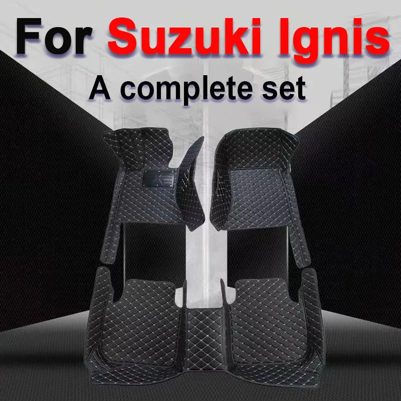 

Автомобильные коврики для Suzuki Ignis 2022 2021 2020 2019 2018 2017 коврики пользовательские аксессуары для стайлинга крышка интерьера Запасная часть