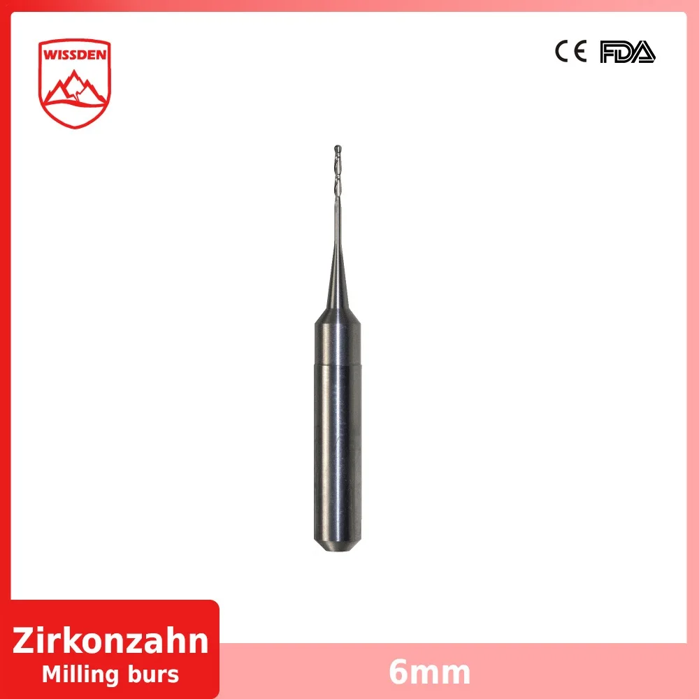 

Фрезерные боры для фрезерного станка фирмы zirkonzdn (6 мм), 2 шт.