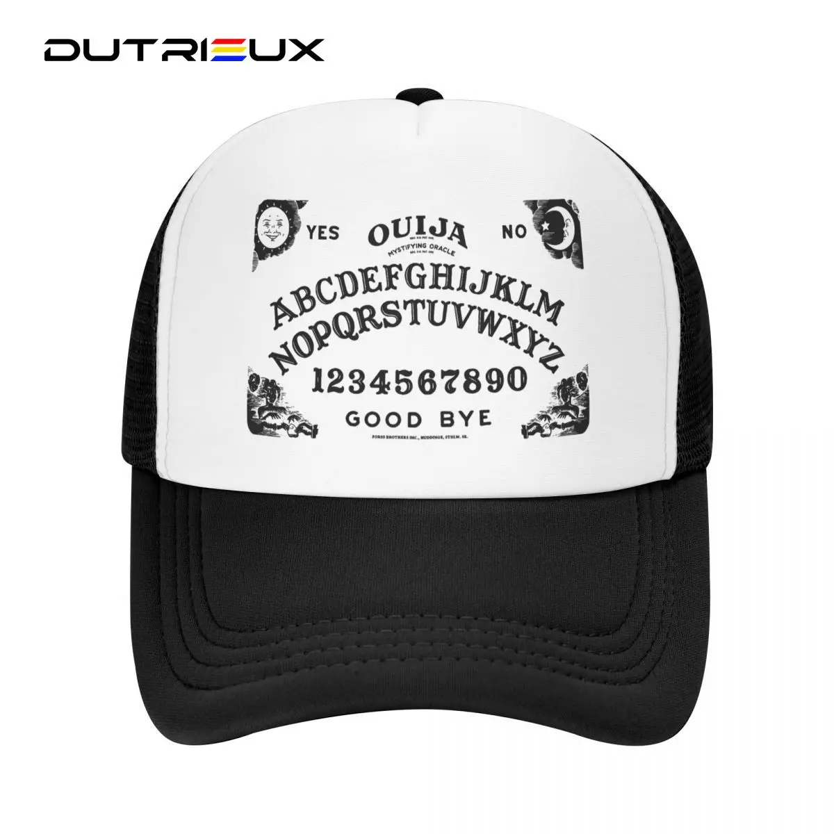 

DUTRIEUX Ouija Board Baseball Cap For Men Adjustable Halloween Witch Occult Witchcraft Trucker Hat Streetwear Snapback Caps Hats