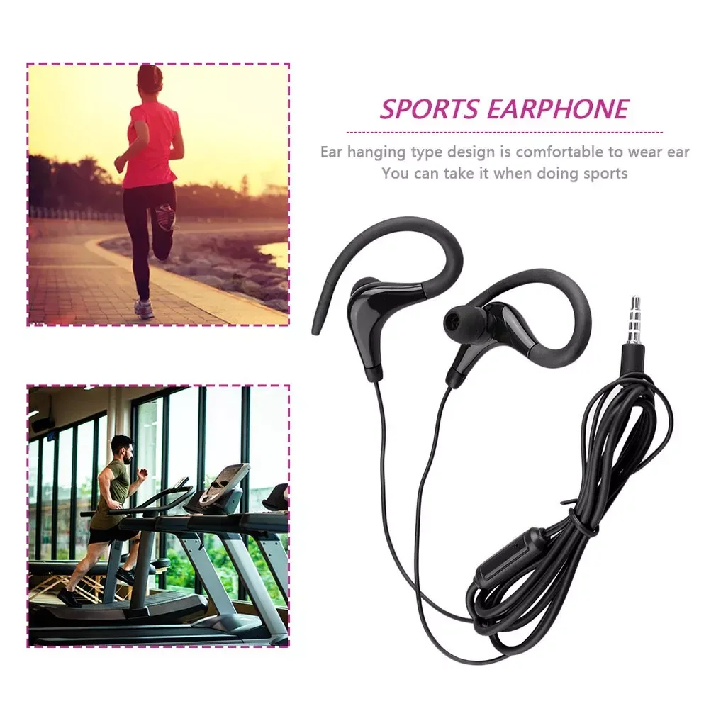 

Fashion Ear Hook Sports Running Headphones KY-010 Running Stereo Bass Music Headset For Many Mobile Phone High Quality Earphone