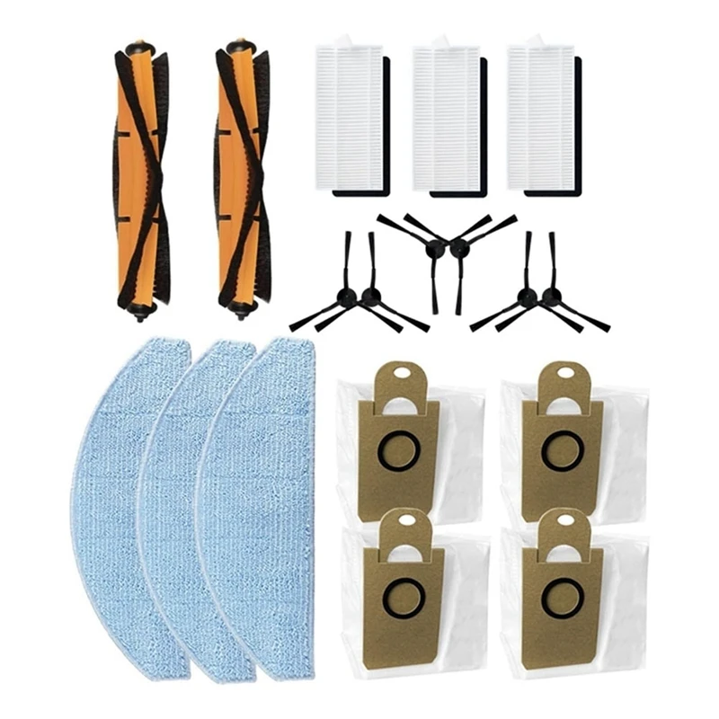 

Тряпки для швабры, пылесборник, сменный робот-пылесос, аксессуары для Xiaomi Lydsto G2, основная боковая щетка, Hepa фильтр